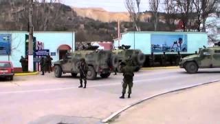 Украина. Россия. Спецназ ГРУ ГШ РФ блокирует погранвойска Украины в Крыму