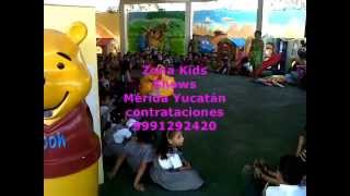 zona kids shows infantiles Mérida Yucatán