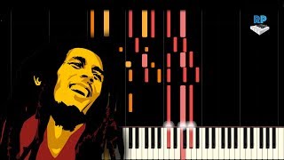 Bob Marley - No Woman No Cry - Piano - Tutorial
