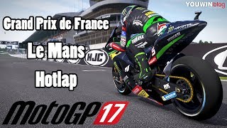 MotoGP 17 Hotlap Zarco @ Le Mans 1:28:654 (2018)