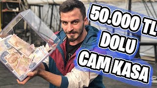 KIRILMAZ CAMDAN PARA KASASI YAPTIRDIM !! (50.000tl ÖDÜL)