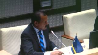 PRESIDENTE TA SAKA SCHOTTE FOI SALA PARLAMENTO