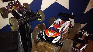 LOSI Mini 8ight vs Mini 8ight T Triangle track......RACE!?