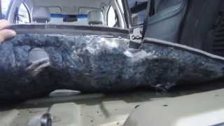 ANTI-SHUM.RU - Войлок и вода в багажнике Chevrolet Trailblazer...