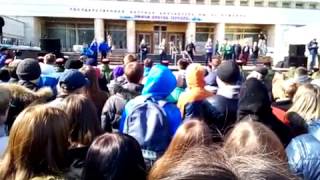 Омск. 8 апреля 2017. Акция- митинг Омичи против террора. Окончание митинга и послевкусие