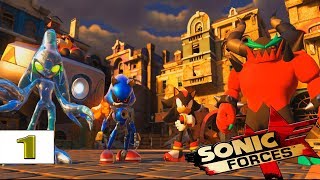 Sonic Forces прохождение - часть 1 - Сопротивление начинается
