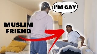 I’M GAY PRANK ON MUSLIM FRIEND!