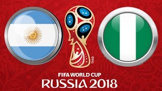 2018 FIFA World Cup Russia | ARGENTINA - NIGÉRIE | Poslední Zápas Ve Skupině | FIFA 18 | CZ/SK