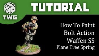 Bolt Action Tutorial: How To Paint Waffen SS - Plane Tree Spring Camo
