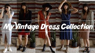 My Vintage Dress Collection & How I Style Them