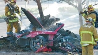 PAUL WALKER' S FATAL CAR CRASH (3 VIEWS)
