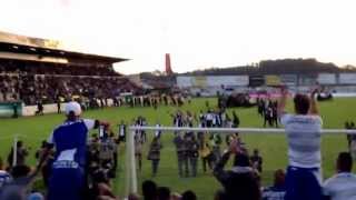 Festejos Vítor Pereira e jogadores FC PORTO CAMPEÃO NACIONAL 2013 19/05/2013 paços 0-2 porto