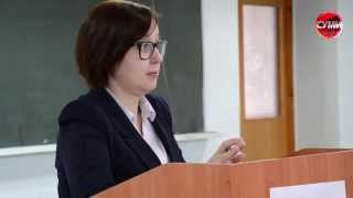 Інна Совсун в СумДПУ ім. А.С. Макаренка 10.12.14