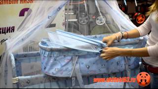Кроватка Мишутка BC-317 D , обзор