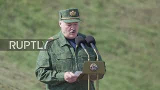 "Drills with Russia confirmed the high readiness of the armies for joint action" - Lukashenko