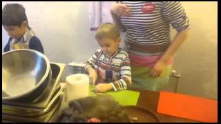 Вкусный омлет Детский кулинарный мастер класс Cooking omelet