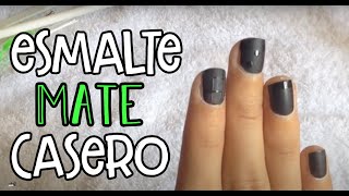 Como hacer esmalte mate para uñas