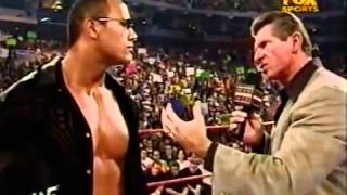The Rock Returns And Joins Team WWF - Classic