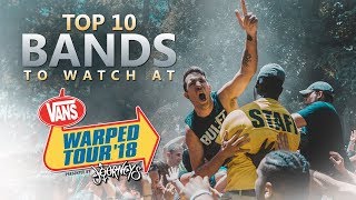 Top 10 Bands to Watch at Warped Tour 2018 (Caliber Countdown #4)