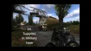 Secret items in Cordon S.T.A.L.K.E.R. Shadow of Chernobyl