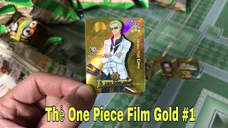Thẻ Toonies One Piece Film Gold | Bóc Bánh One Piece Phiên Bản Điện Ảnh #1 | Đại Luffy