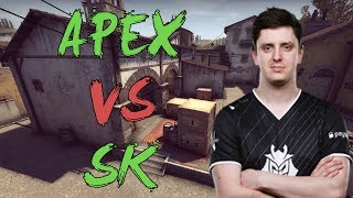CSGO: POV G2 apEX vs SK Gaming (39/23) inferno @ DH Masters Malmö 2017