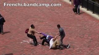 FALLING INTO PEOPLE ON ROLLERBLADES PRANK!