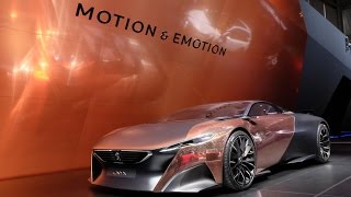 Концепт-кар Peugeot Onyx из углеродного волокна