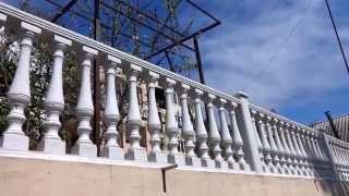 Улица Победы в Лазаревском. Дорога к морю  15 апреля. Lazarevskoe SOCHI RUSSIA