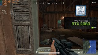 PUBG Competitive Settings FPS Test | RTX 2060 | i7 8700