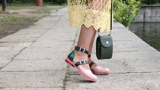 Классные кожаные босоножки с Aliexpress, моя любофф ❤️❤️❤️