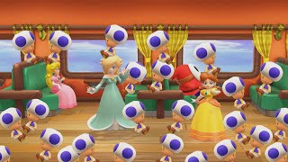 Super Mario Party Minigames series - Senseless Census with Princess Peach   - Master Difficulty