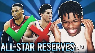 The 2020 NBA ALL STAR RESERVES HAS ONE MAJOR FLAW