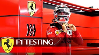 F1 Testing - Charles Leclerc live from Bahrain