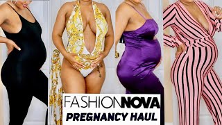 FASHION NOVA TRY ON HAUL PREGNANCY Edition