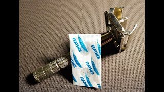 Gillette 1956 год и лезвие Father. Бритье