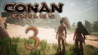 Conan Exiles - прохождение игры на русском - Сложности строительства [#3] | PC