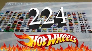 ВЛОГ 2017 Коллекция 224 машинки ХотВилс обзор!!! 224 Cars HotWheels Mister Valentin