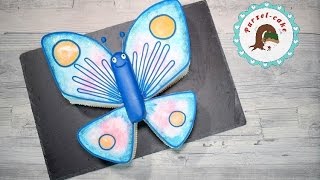 Schmetterlingstorte/ Kindergeburstagstorte/ Motivtorten/von Purzel-cake