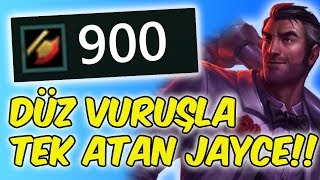 900 AD JAYCE!! TEK DÜZ VURUŞLA SKOR!! FLASHSIZ MALPHITE ULTİSİ DODGELADIK!! | KFCEatbox
