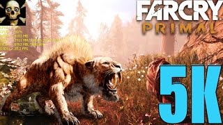Far Cry Primal Gtx 1080 Fps Performance Ultra!! No AA 5K Resolution