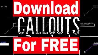 Filmora Callouts Expansion set Download for *FREE* - iAmPiyushKanti