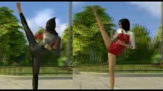 Playstation Home - Iconic Poses Martial Arts 2 Full Preview (Female & Male)