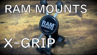 最強のバイク用スマホホルダー買ってみた。 / RAM MOUNTS X-GRIP / ラムマウント