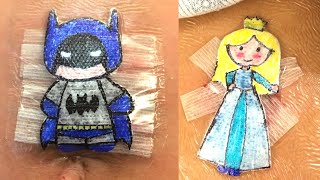 Kids Treasure Bandage Artwork Created For Them By Surgeon