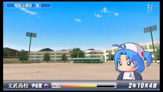 パワプロ2013　文武高校で怪物球威持ちのエース級左腕の作成に成功！part1