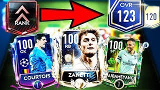 HOW TO RANK UP TO 123 OVR! AMAZING TEAM UPGRADE ! FIFA MOBILE 19