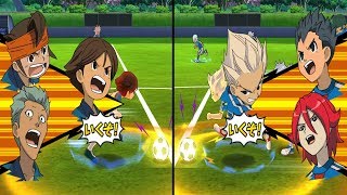 Inazuma Eleven GO Strikers 2013 Raimon Vs Inazuma Japan 1080p (Dolphin HD/Wii Gameplay)