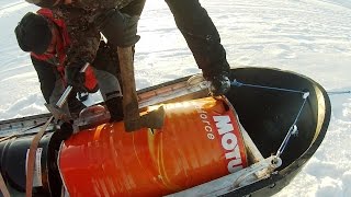 6 серия экспедиция НА СЕВЕР аэросани NERPA дизель аэробот аэролодка свп