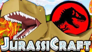 THE MOST DANGEROUS DINOSAUR EVER - MODDED MINECRAFT DINOS JURASSIC PARK #2 | JeromeASF